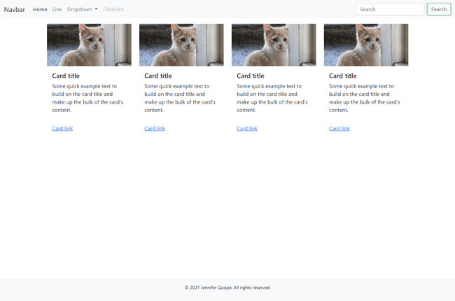 updated local with posts and footer updated local with posts and footer
